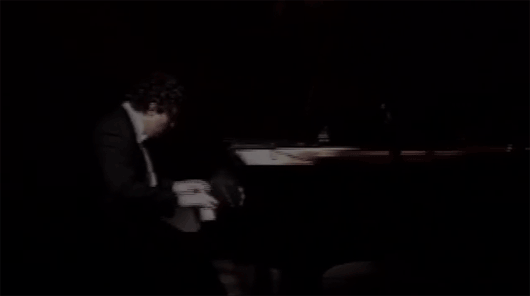 Alexander Peskanov hands playing piano