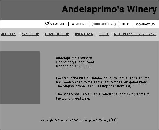Andelaprimo's home page pic